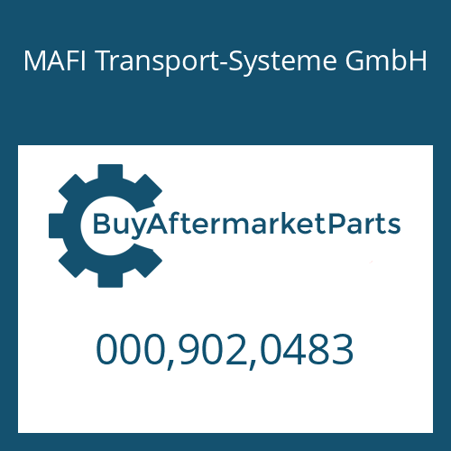 MAFI Transport-Systeme GmbH 000,902,0483 - COVER PLATE