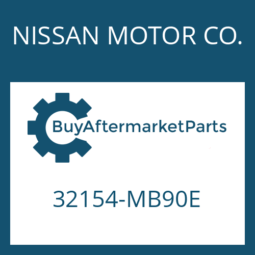 NISSAN MOTOR CO. 32154-MB90E - WASHER