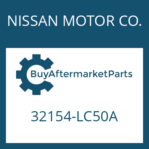 NISSAN MOTOR CO. 32154-LC50A - WASHER