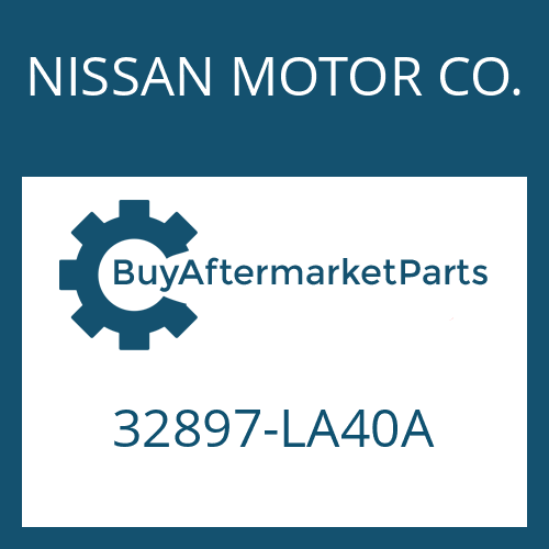 NISSAN MOTOR CO. 32897-LA40A - SHIFT LEVER