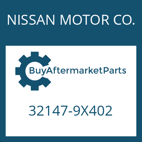 NISSAN MOTOR CO. 32147-9X402 - GASKET