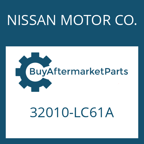 NISSAN MOTOR CO. 32010-LC61A - 6 S 380 V