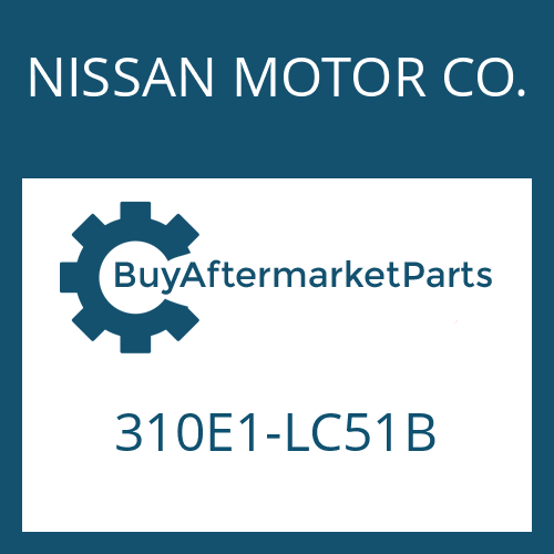 NISSAN MOTOR CO. 310E1-LC51B - SHACKLE