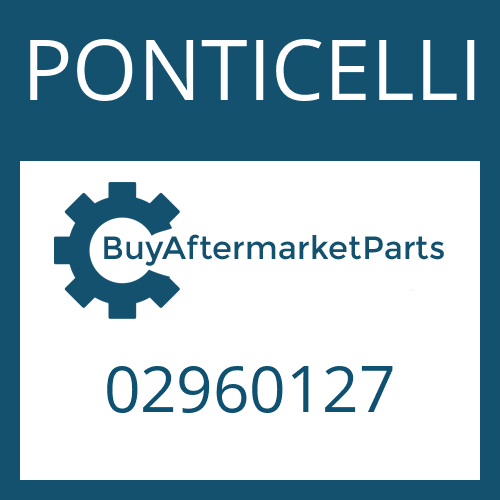 PONTICELLI 02960127 - RETAINING RING