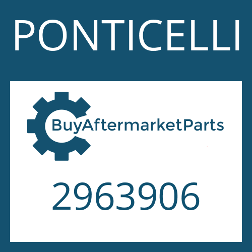 PONTICELLI 2963906 - RETAINING RING