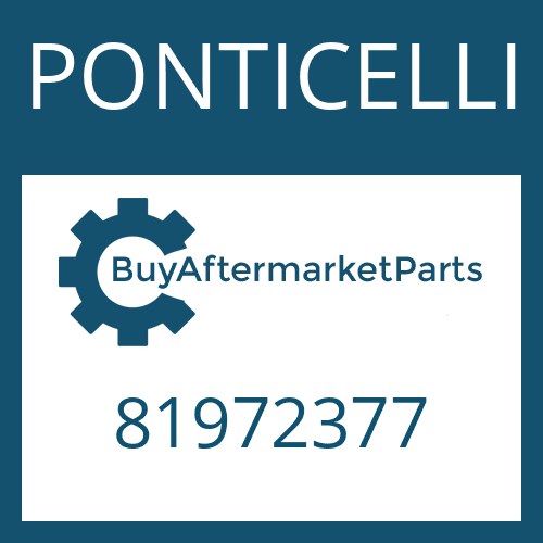 PONTICELLI 81972377 - RETAINING RING