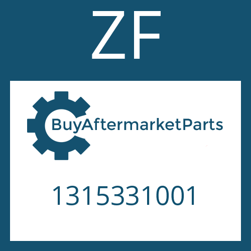 ZF 1315331001 - GASKET