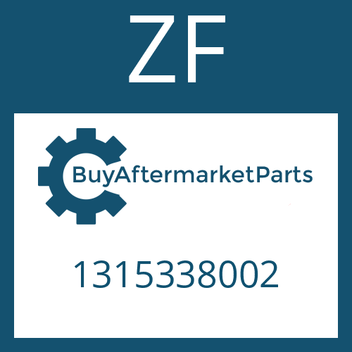 ZF 1315338002 - OUTPUT FLANGE