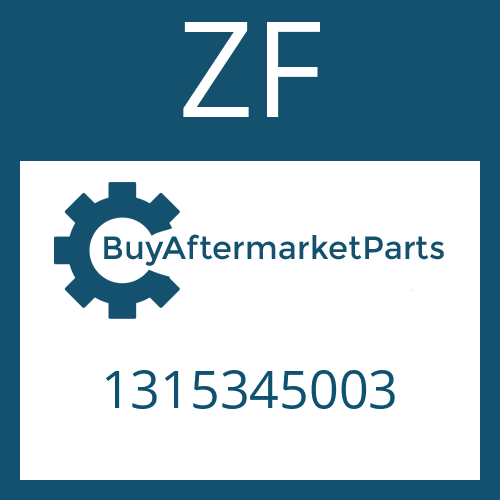 ZF 1315345003 - FIXING PLATE