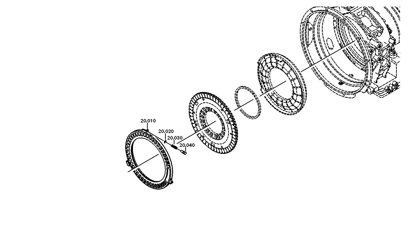 drawing for Manitowoc Crane Group Germany 03043133 - DAMPER