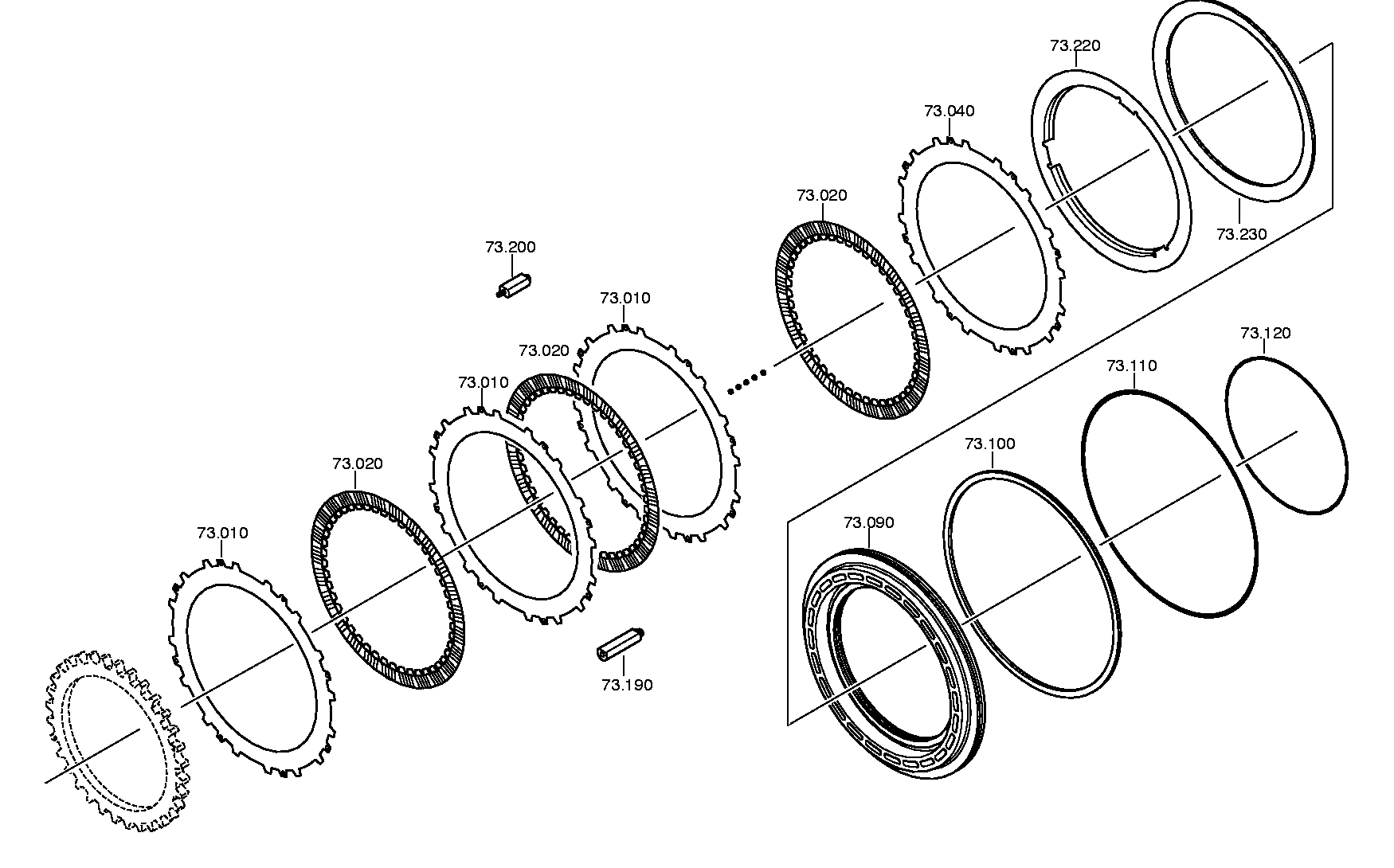 drawing for DAIMLER AG A0002720564 - CUP SPRING