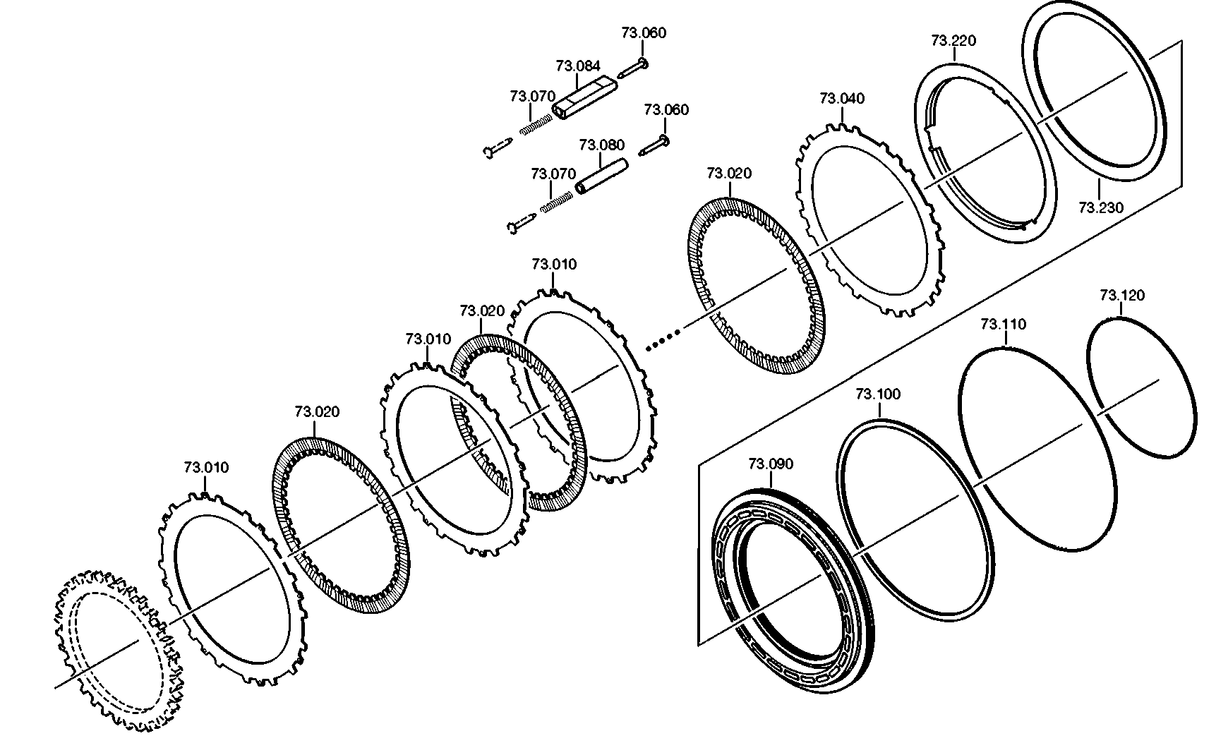 drawing for DAIMLER AG A0002720564 - CUP SPRING