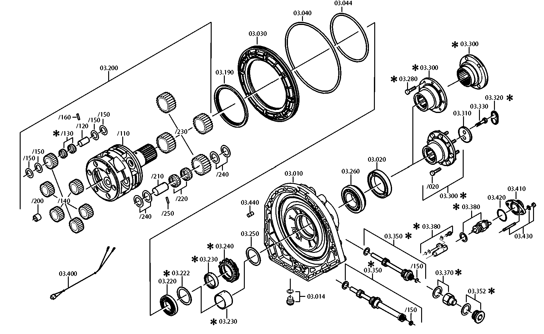 drawing for Manitowoc Crane Group Germany 01371188 - CABLE