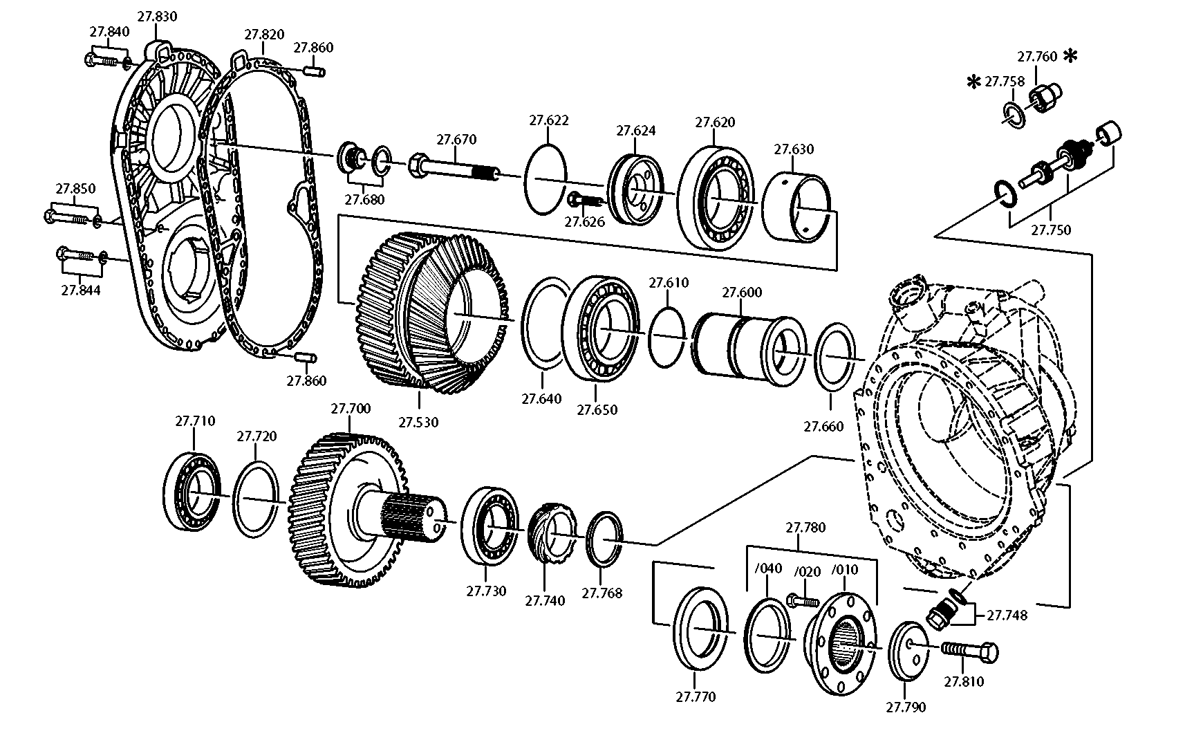 drawing for MAN 81.93420-0316 - TAPERED ROLLER BEARING