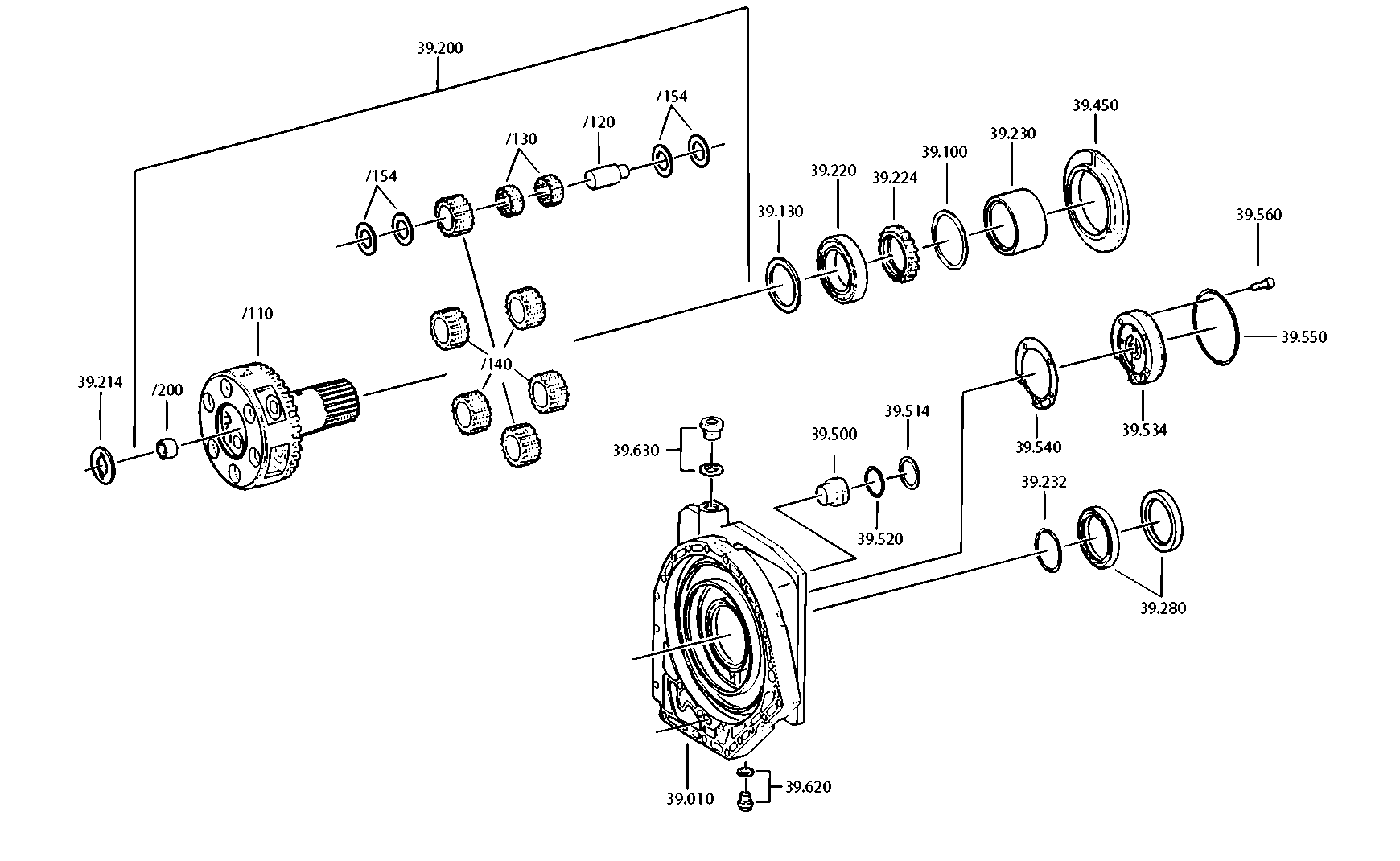 drawing for JOHN DEERE ZF210452 - BALL BEARING