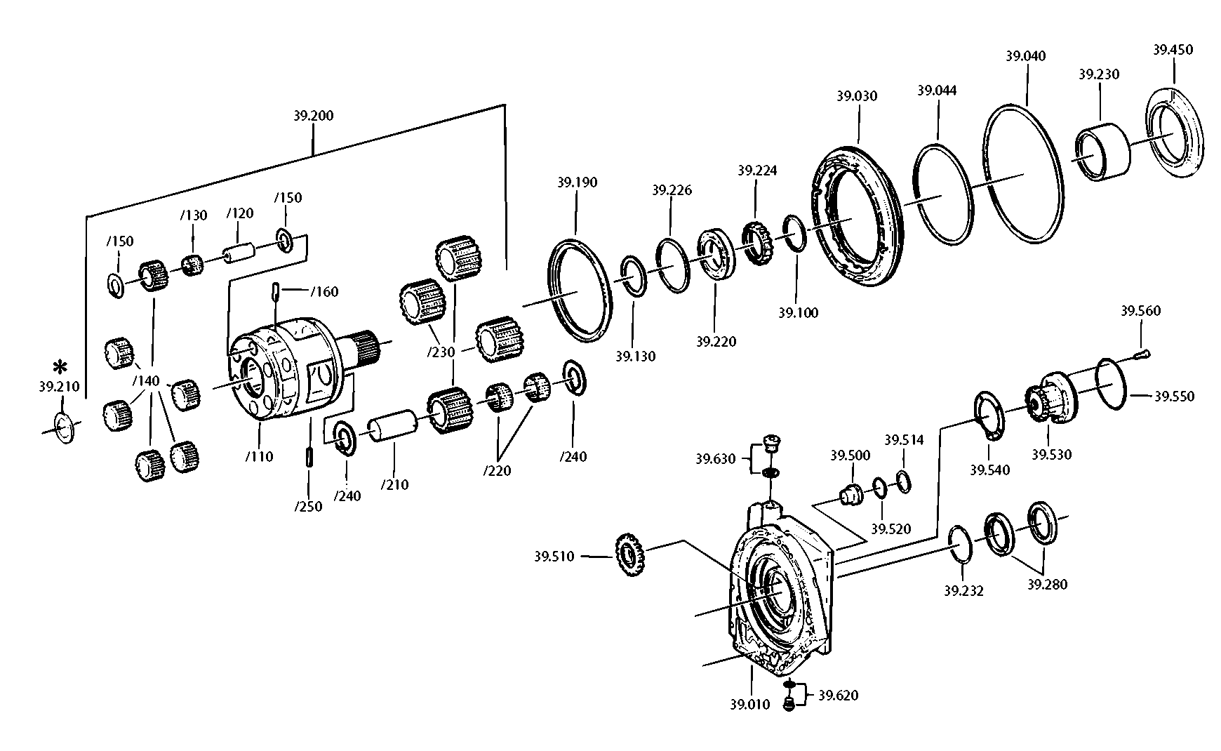 drawing for JOHN DEERE ZF210452 - BALL BEARING