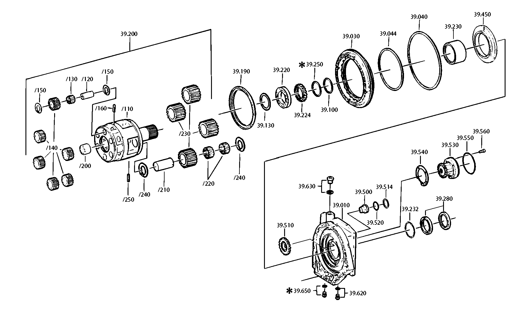 drawing for JOHN DEERE ZF210452 - BALL BEARING