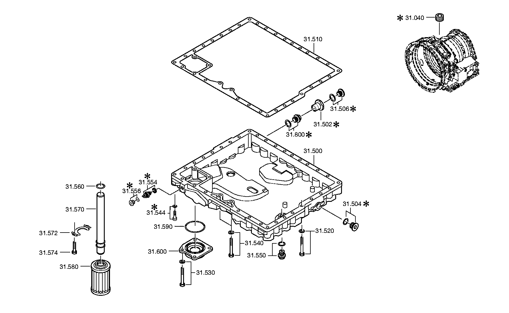 drawing for SCANIA 1345904 - SCREEN INSERT
