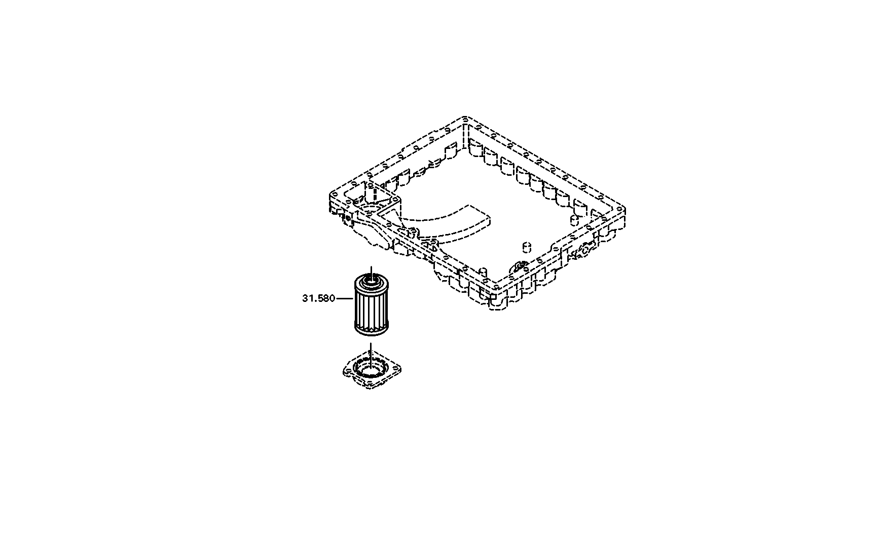 drawing for VOLVO 85122425 - FILLER TUBE