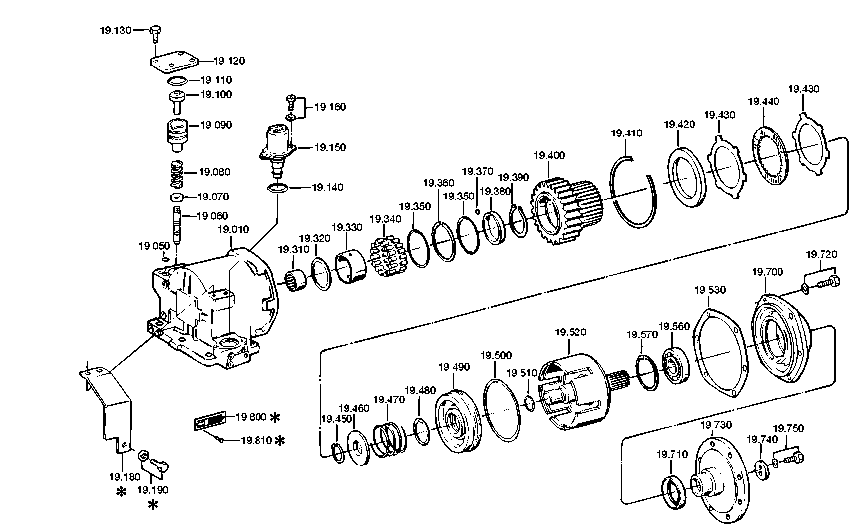 drawing for CLAAS CSE 05992090 - HOUSING