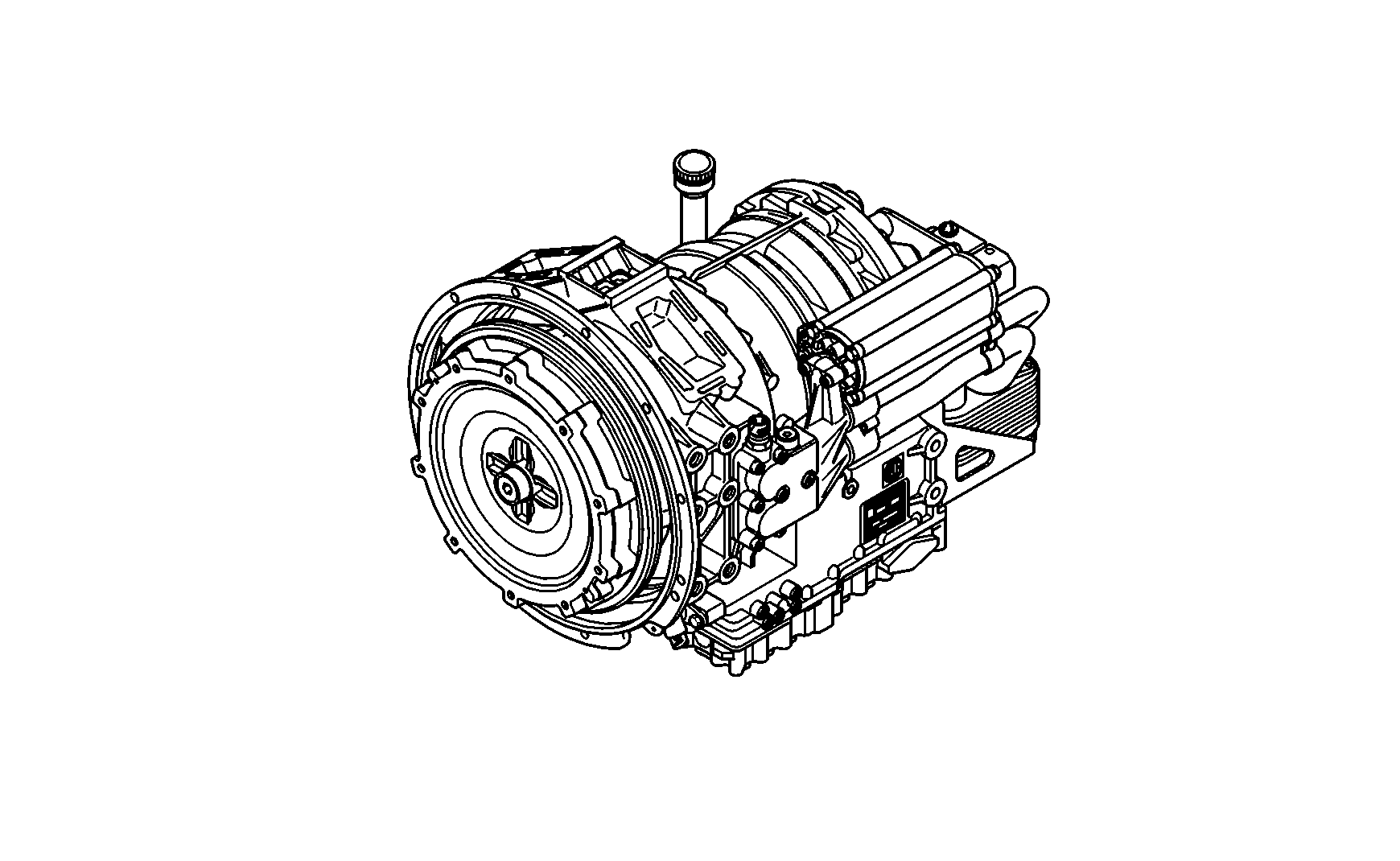 drawing for VOLVO 85115033 - 6 HP 594 C