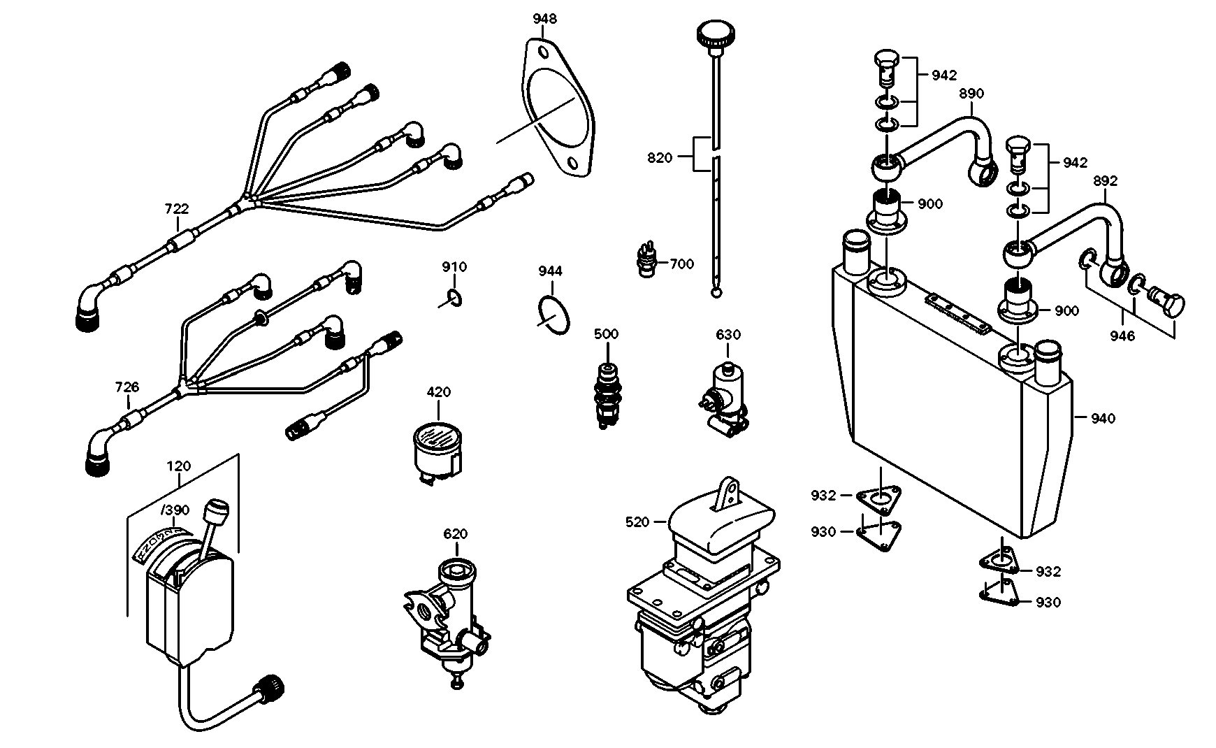 drawing for DAF 1227651 - KICK-D.SWITCH