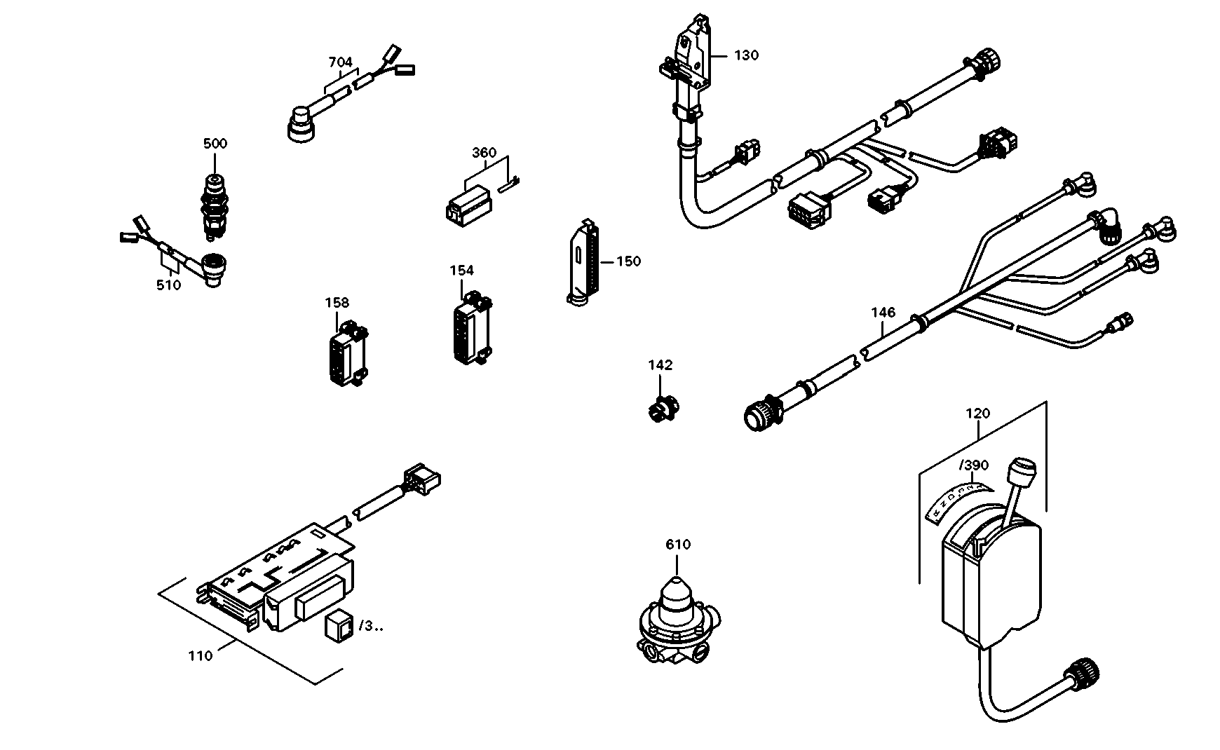 drawing for DAF 1227651 - KICK-D.SWITCH