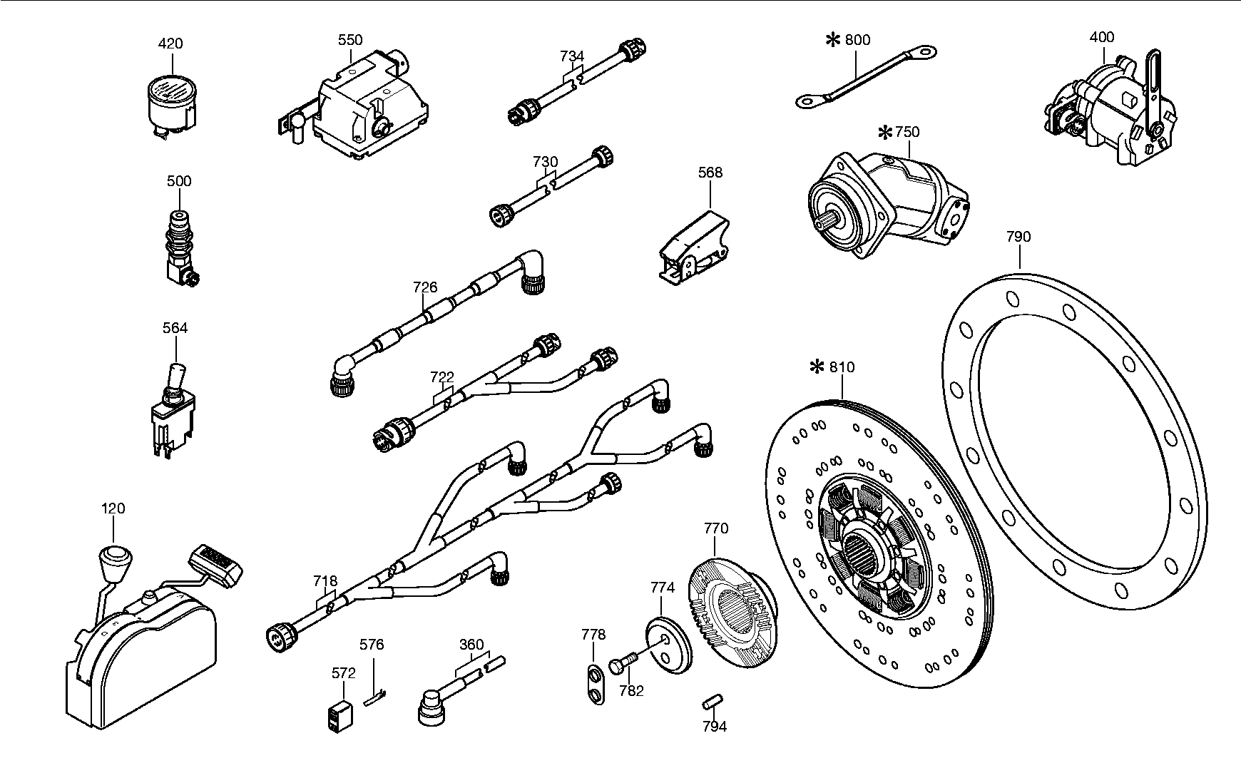 drawing for Hyundai Construction Equipment 21FF-10170 - CONNECTOR