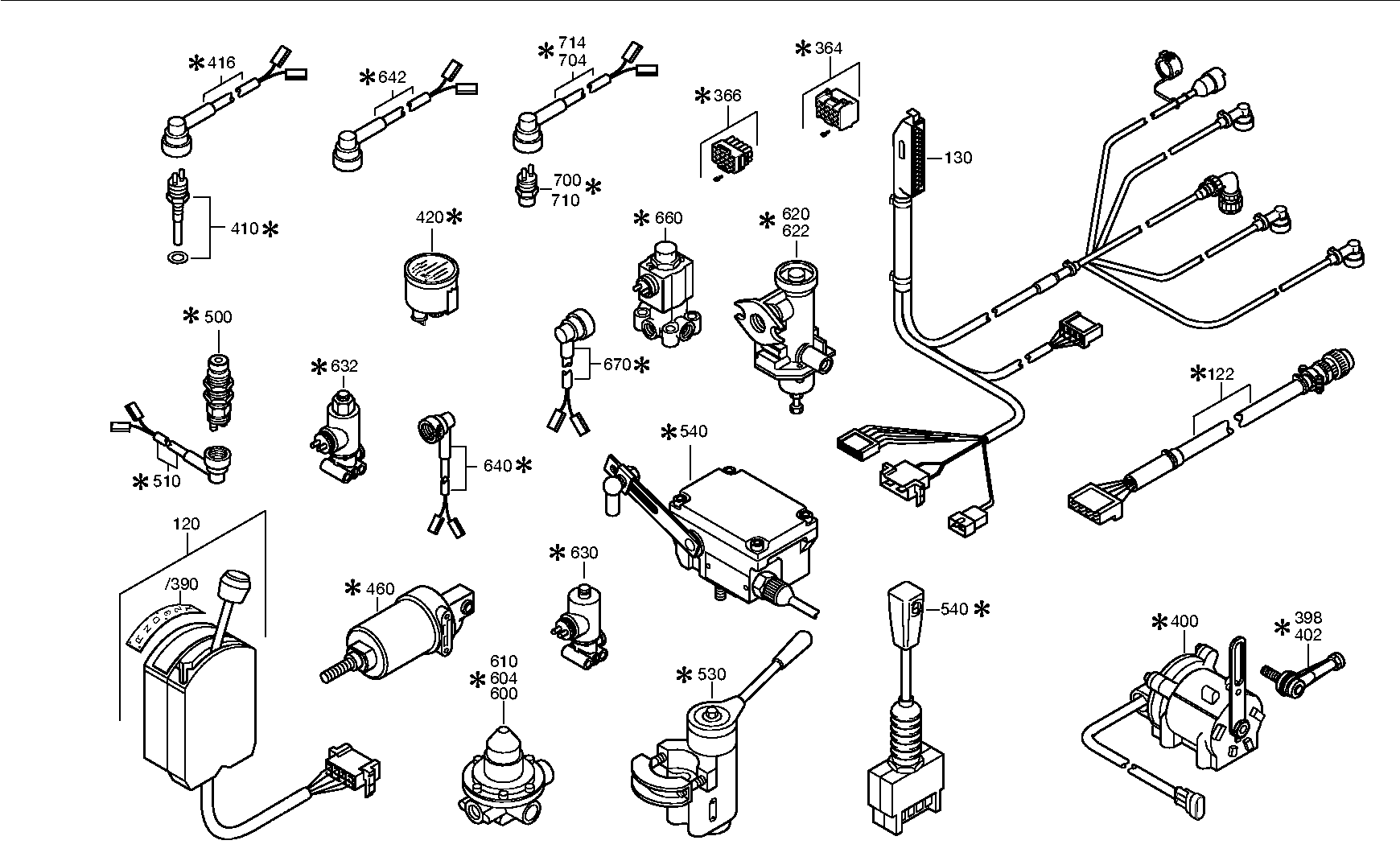 drawing for NEOPLAN BUS GMBH 010810310 - KICK-D.SWITCH