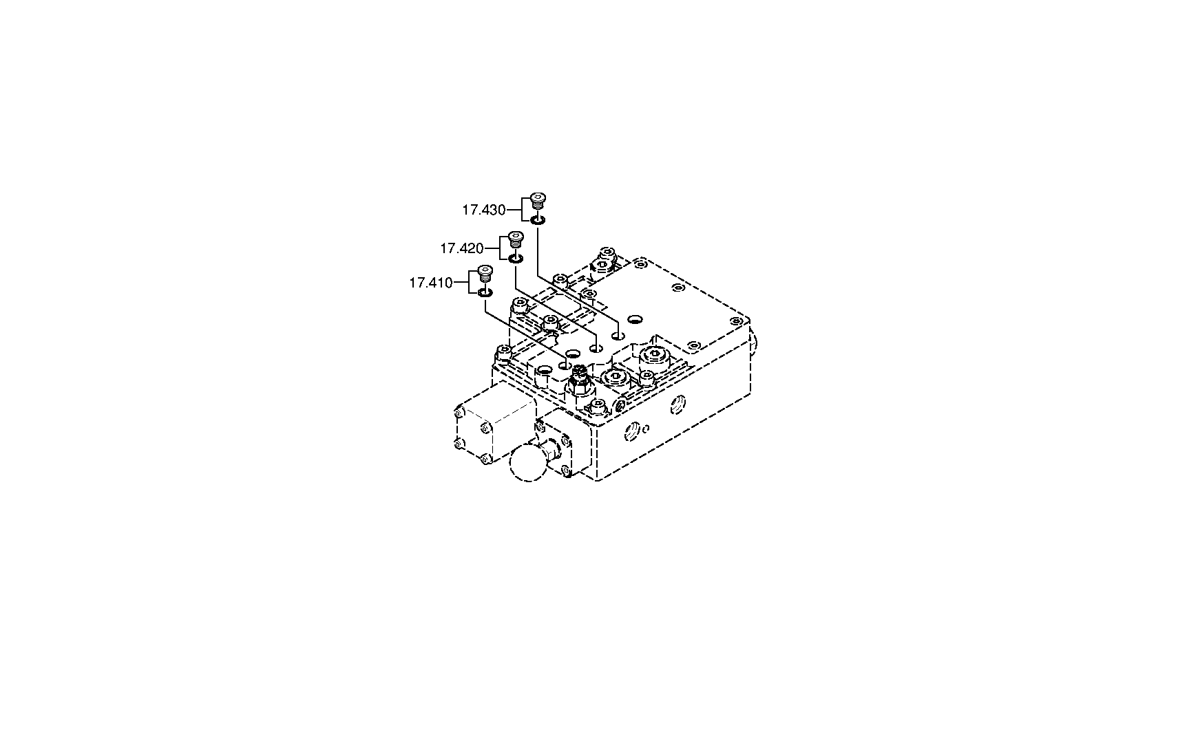 drawing for Hyundai Construction Equipment QZ0636100689 - SCREW PLUG