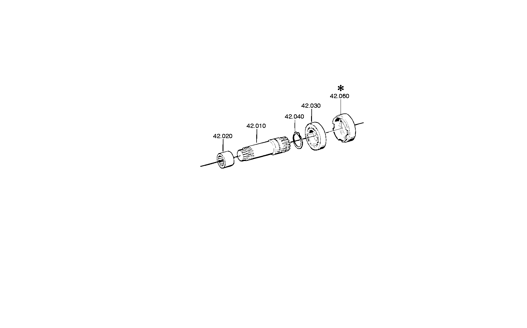 Technical drawing of IVECO 0000167404 CONNECTING PARTS with dimensions and layout
