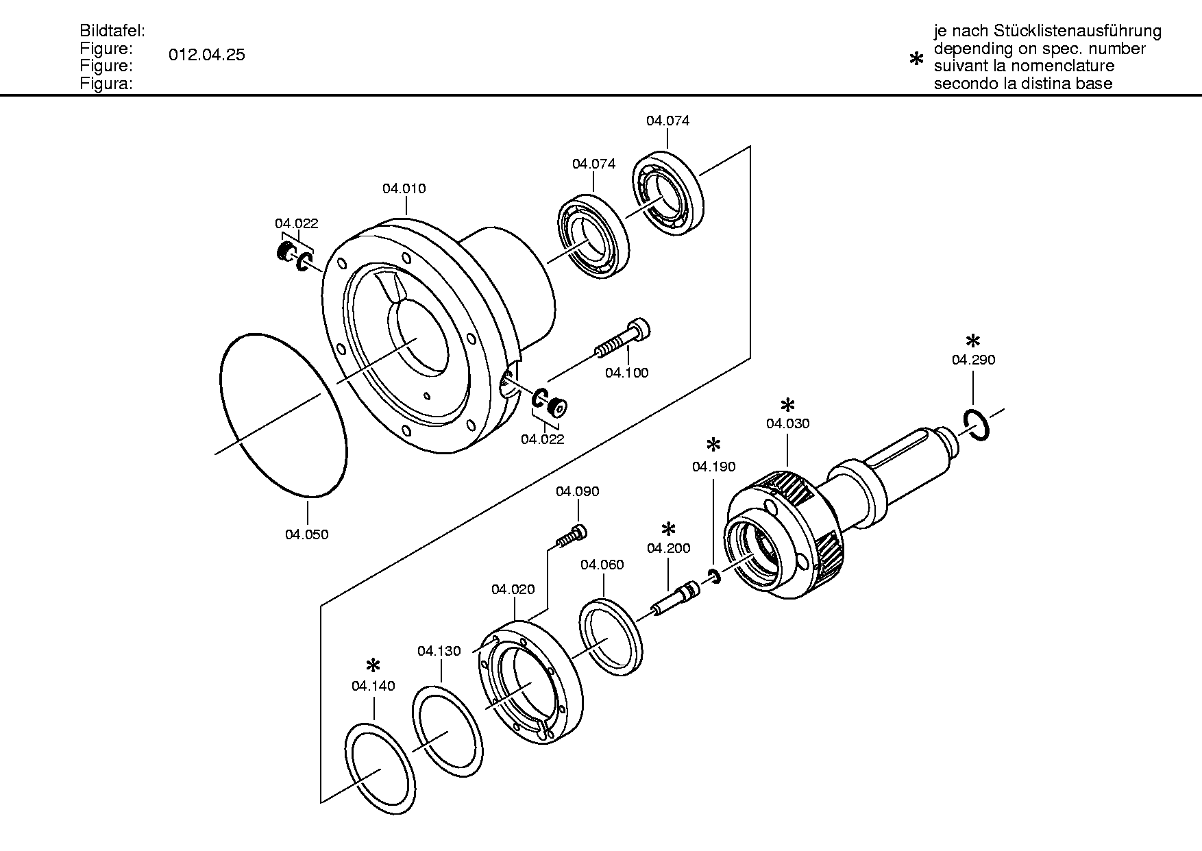 drawing for ZF 4161104333 - OUTPUT