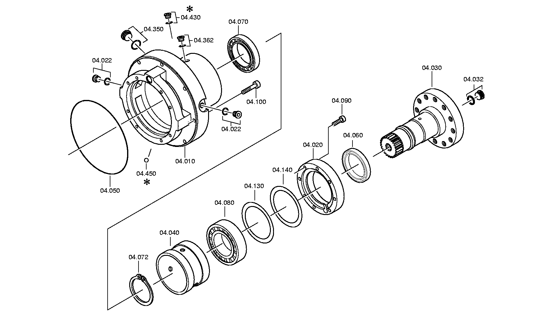 drawing for ZF 4161104318 - OUTPUT