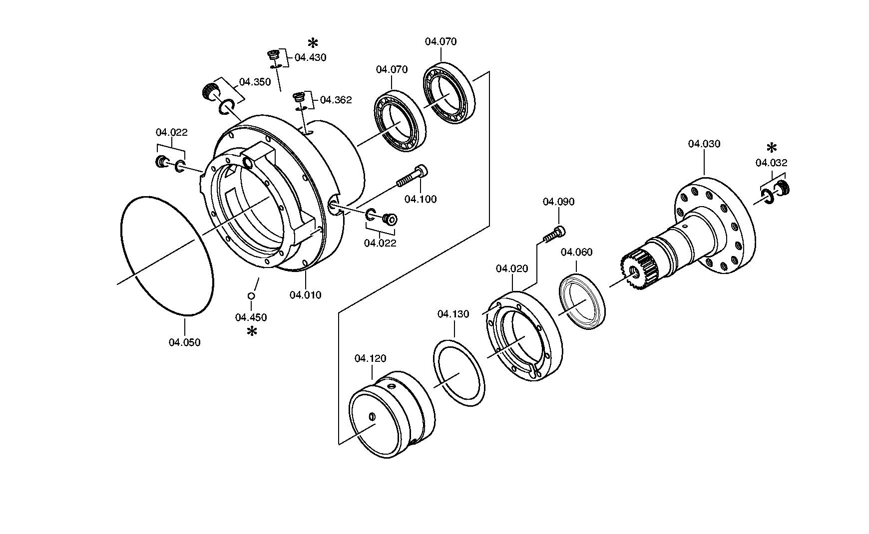 drawing for ZF 4161104273 - OUTPUT