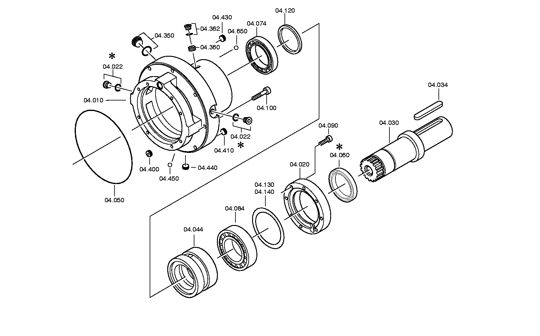 drawing for ZF 4161104278 - OUTPUT