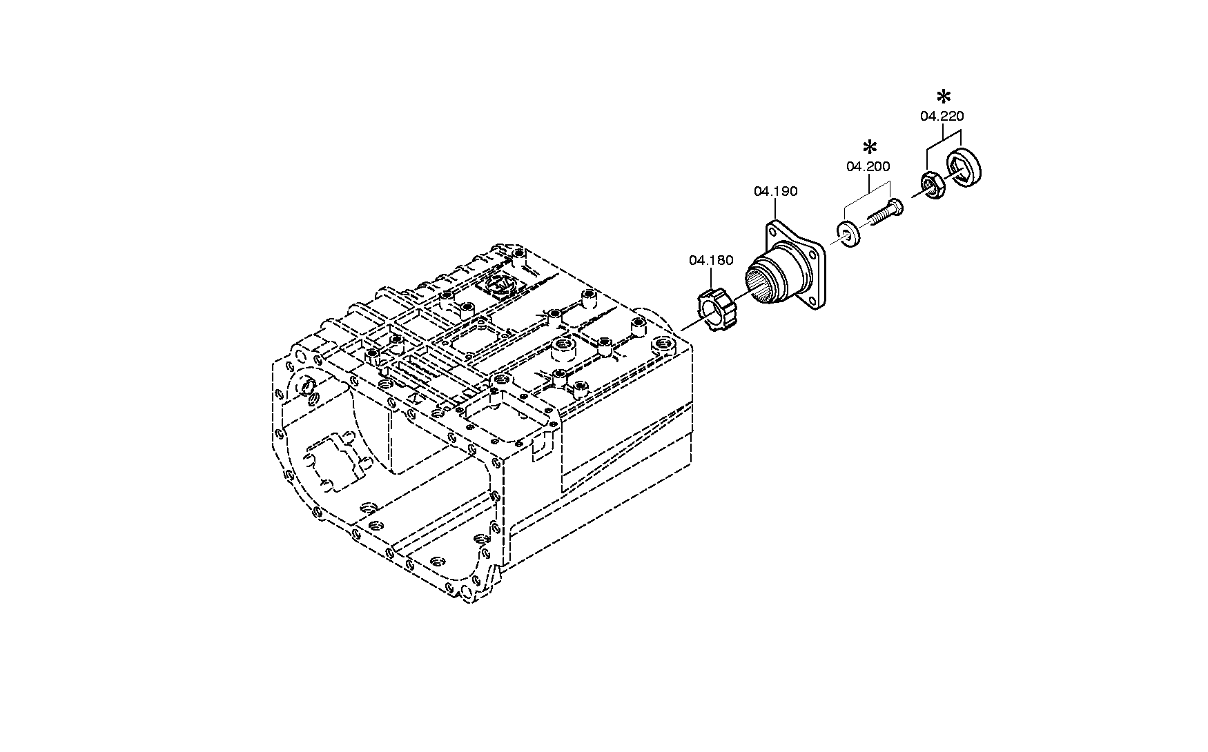 drawing for FORCE MOTORS LTD 81.90714-0480 - WASHER
