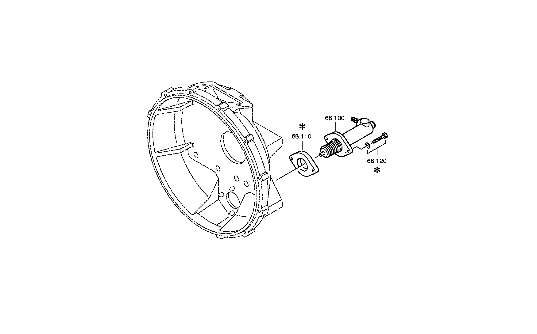 drawing for NISSAN MOTOR CO. 32274-LA40-8 - BALL CUP