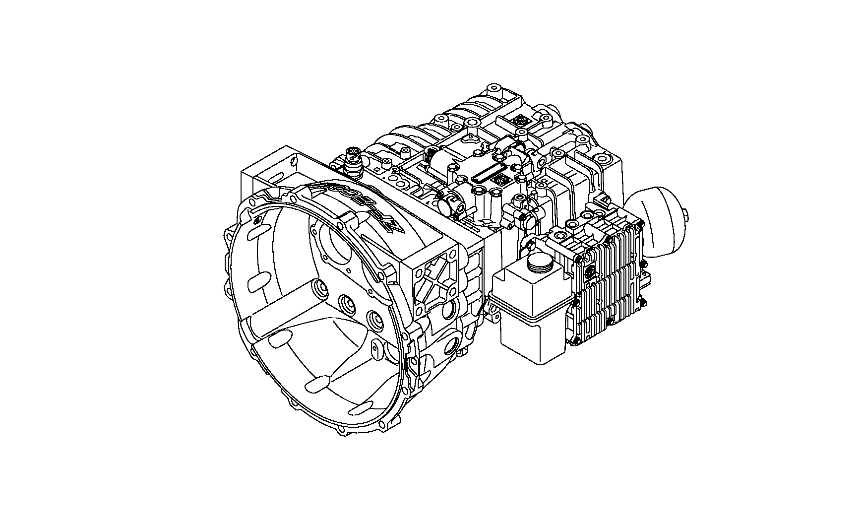 drawing for IVECO 42562799 - SHIFT CYLINDER