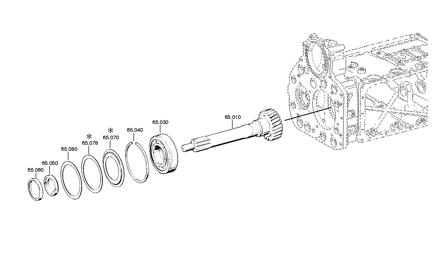 drawing for S.N.V.I.-C.V.I. 0001119334 - CYLINDER ROLLER BEARING