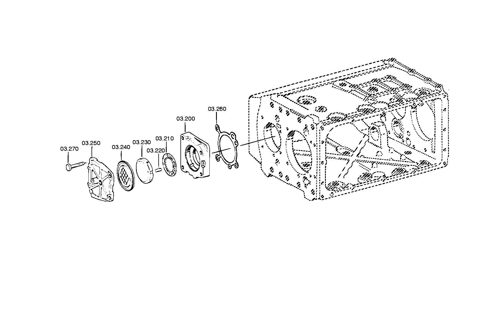 drawing for IVECO 5000824064 - DIAPHRAGM