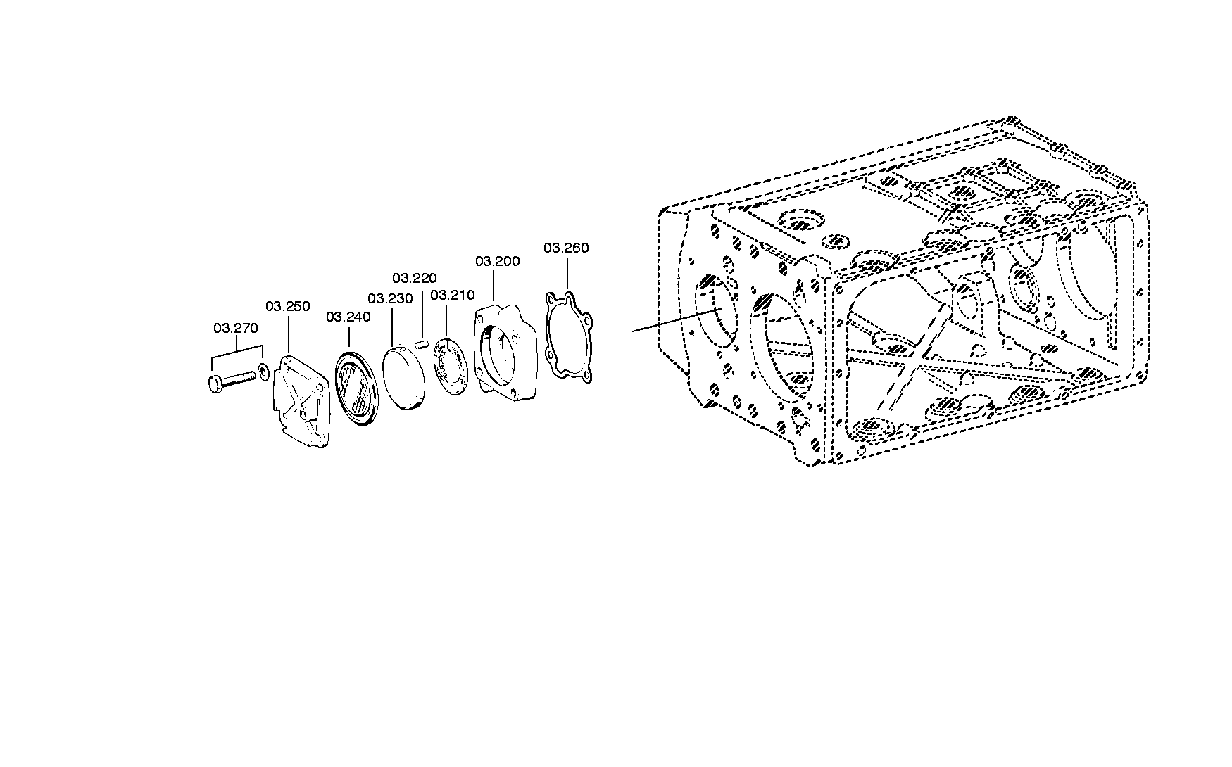 drawing for IVECO 5000824064 - DIAPHRAGM