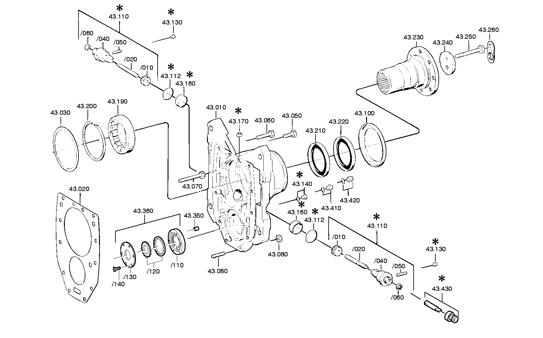 drawing for DAIMLER AG A0002640762 - WASHER