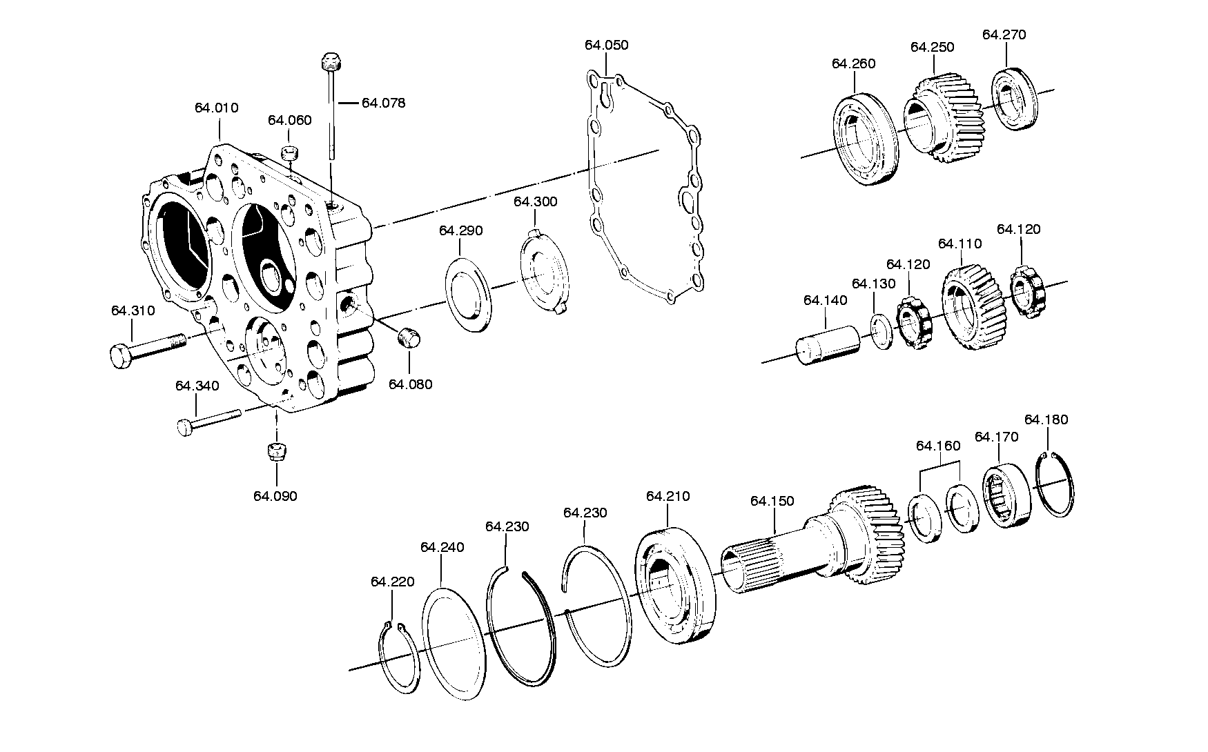 drawing for DAIMLER AG A0089816201 - BEARING