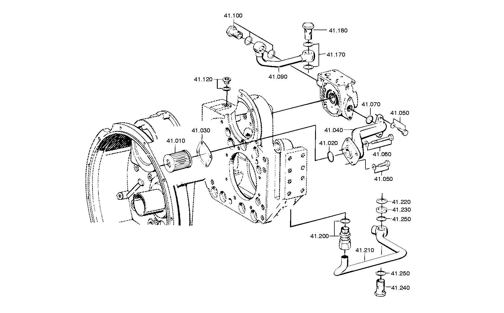 drawing for DAIMLER AG A3432640092 - FILTER