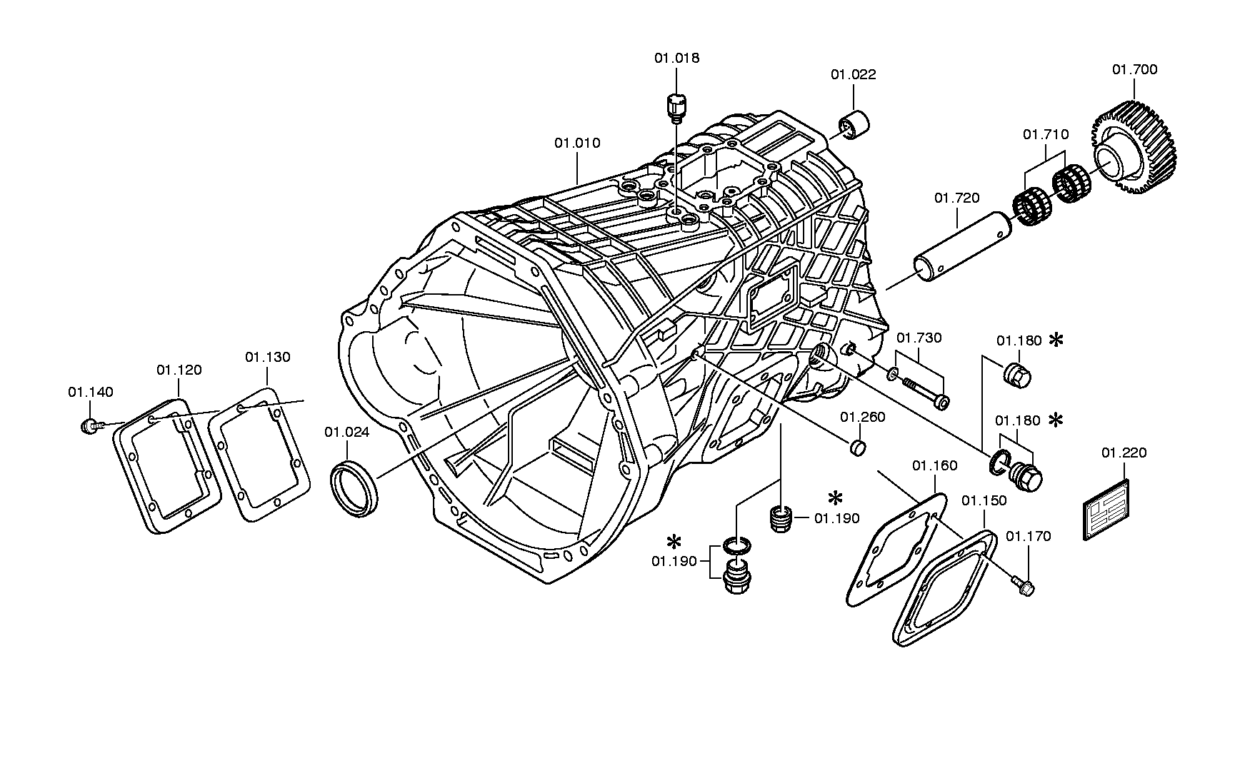 drawing for DAF 69132 - NEEDLE CAGE