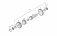 drawing for DAIMLER AG A0099812401 - TA.ROLLER BEARING