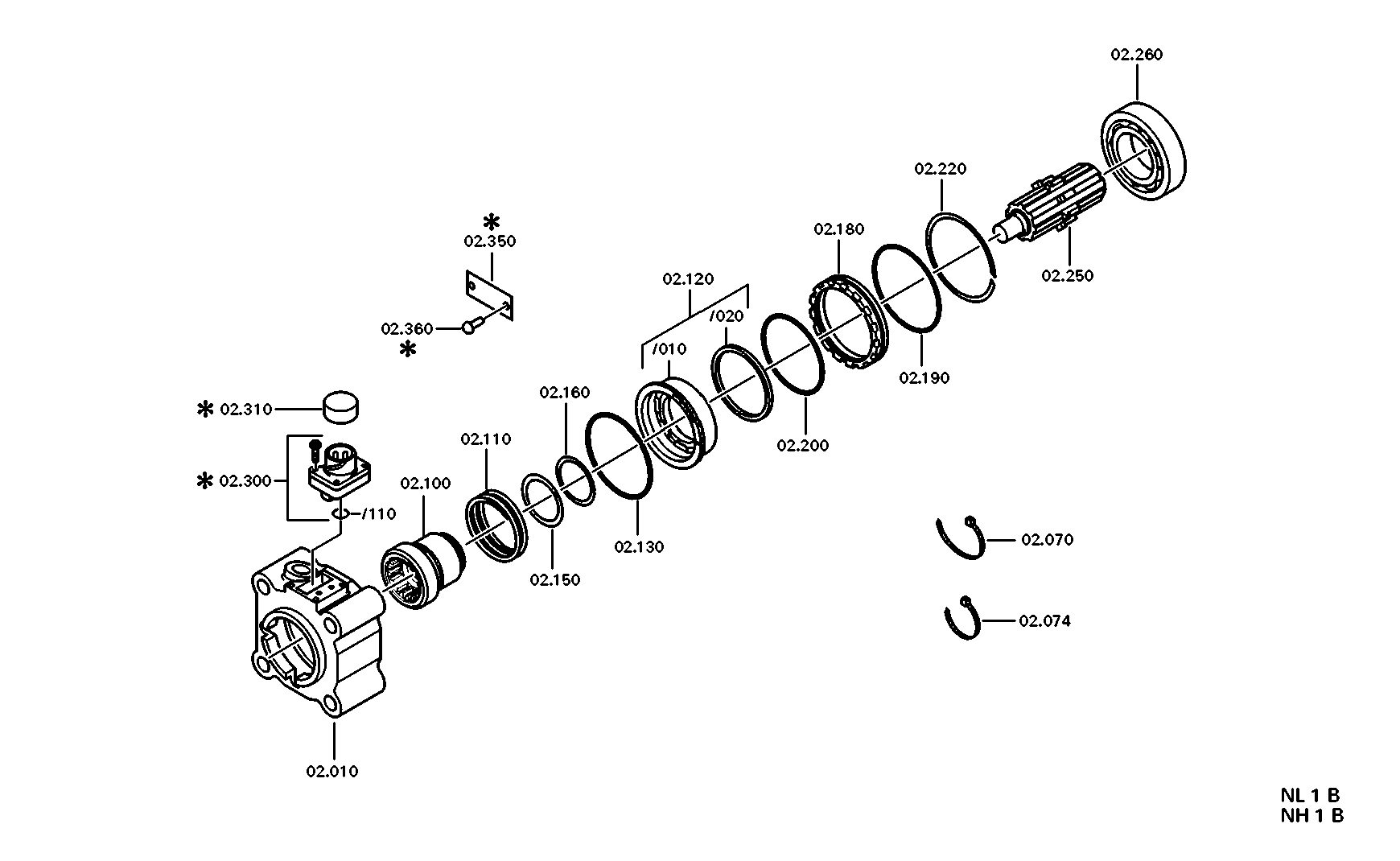 drawing for IVECO 5001856369 - SCHEIBENSATZ