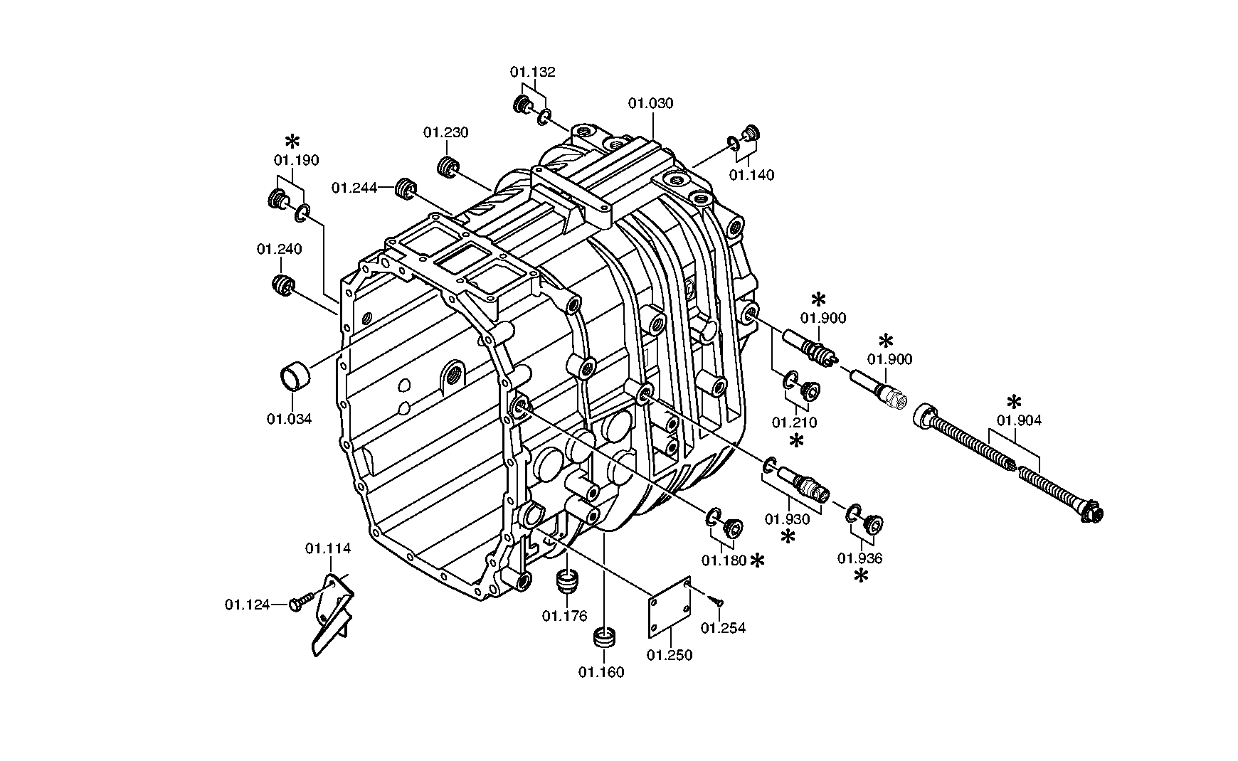 drawing for Hyundai Construction Equipment QZ0636100689 - SCREW PLUG