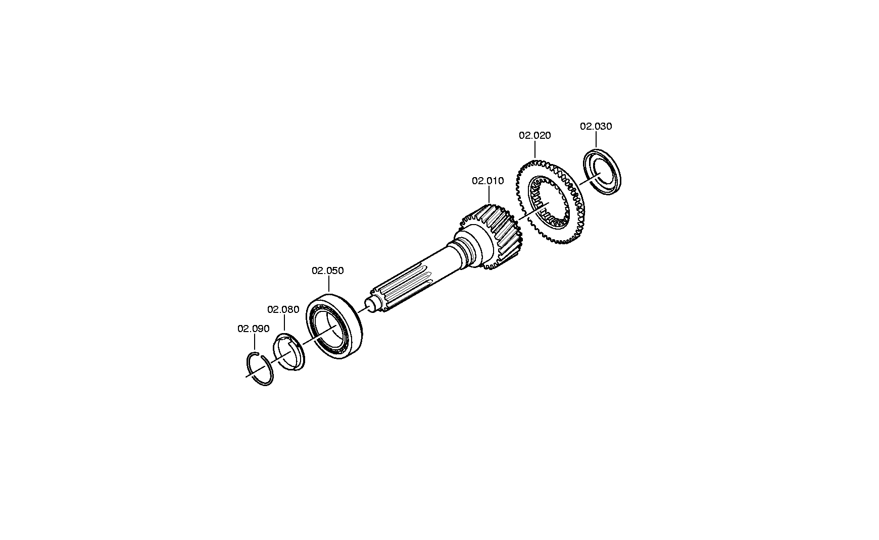 drawing for Hyundai Construction Equipment QZ1310202001 - SHEET