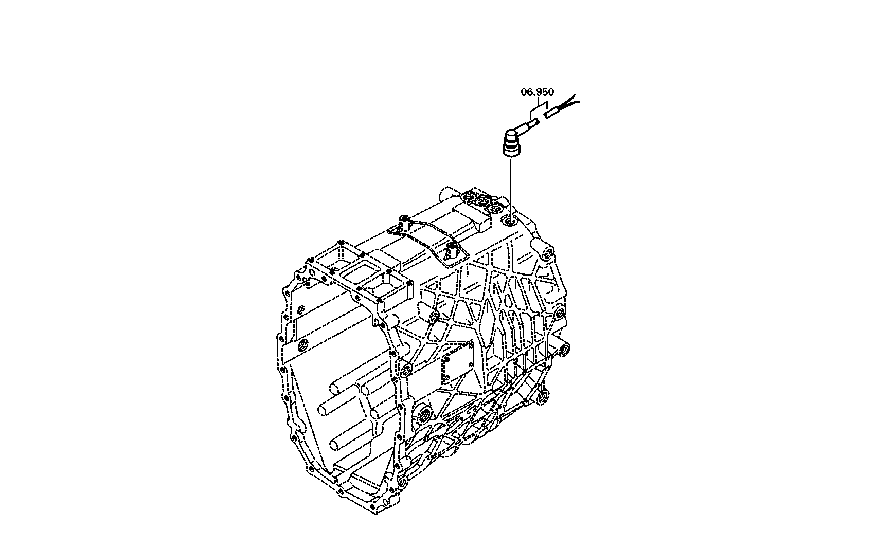 drawing for VOLVO VOE1698263 - PLUG KIT